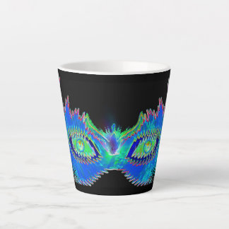 Purim פּוּרִים Vashti's mask futuristic crown Milchtasse