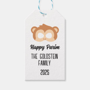 Purim Affenmaske masquerade Kostüm Geschenkanhänger
