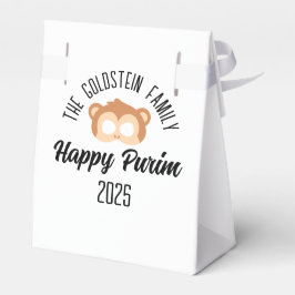 Purim Affenmaske masquerade Kostüm Geschenkschachtel
