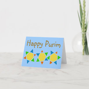 Purim celebration karte