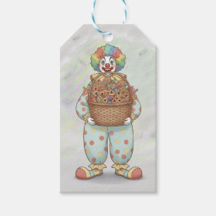 Purim-Clown Mishloach Manot Geschenkanhänger