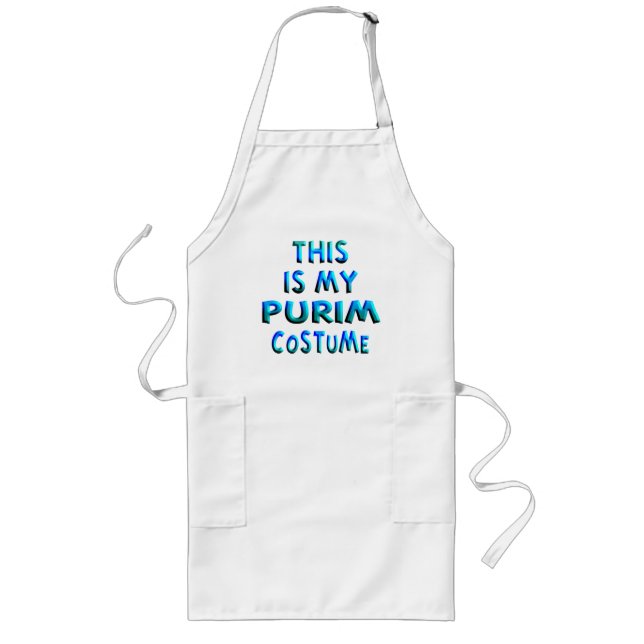 Purim Costume Lange Schürze (Vorne)