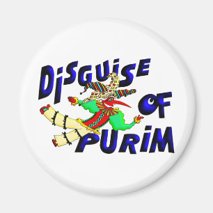Purim Disguise Magnet