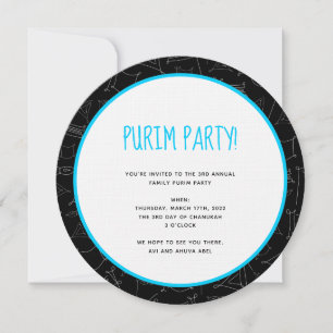 Purim Einladung