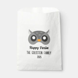 Purim Eule Maskerade Kostüm Geschenktütchen