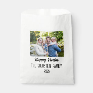 Purim-Familienfoto-Kostüm Familienname Geschenktütchen