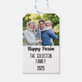 Purim Family Foto Kostüme Familienname Geschenkanhänger