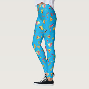 Purim Festival Kinder Party Niedlicher Clown Leggings