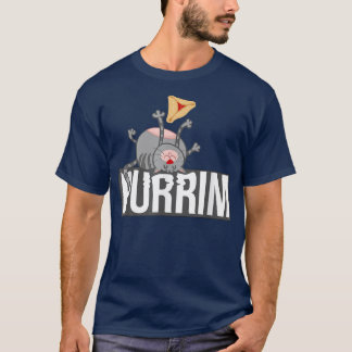 Purim für Katzenliebhaber Purr Purim Kostüm T-Shirt