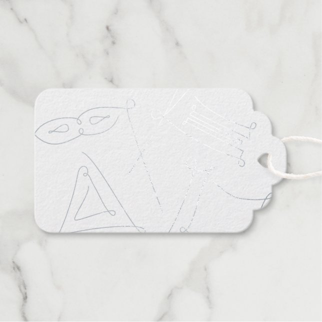 Purim Geschenkanhänger (Vorderseite (Horizontal))