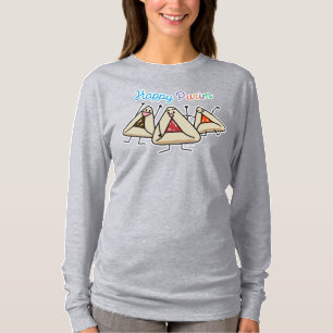 Purim hamantaschen Gebäck Sameach Oznei Haman T-Shirt