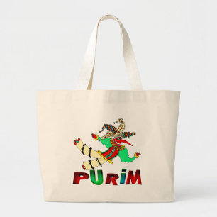 Purim Jumbo Stoffbeutel
