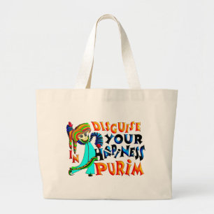 Purim Jumbo Stoffbeutel