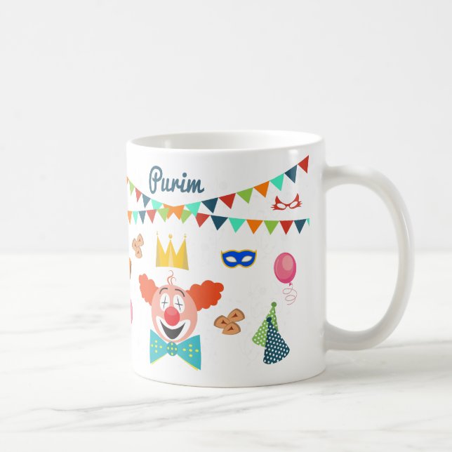 Purim Kaffeetasse (Rechts)
