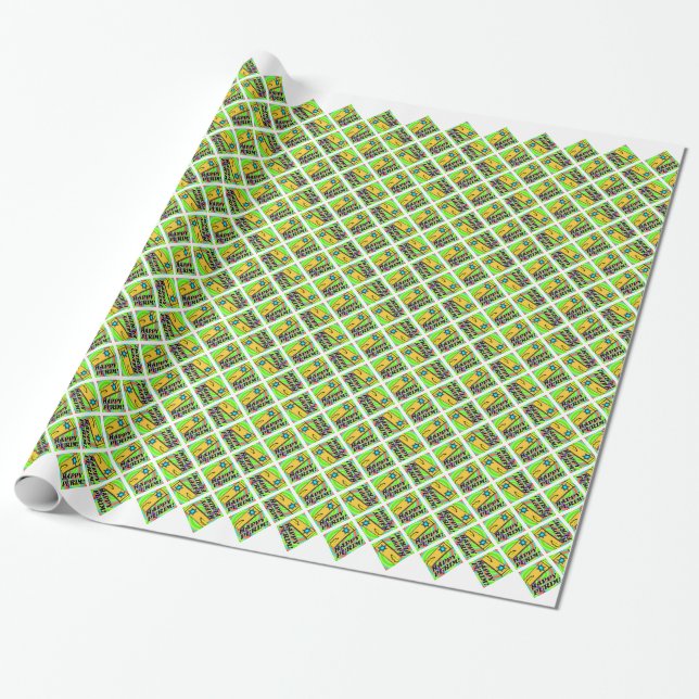 Purim-Long-Sleeves Geschenkpapier (Ungerollt)
