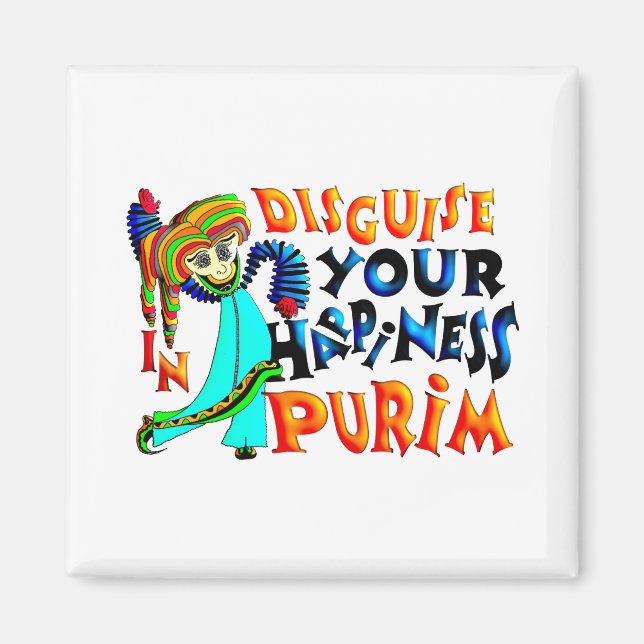 Purim Magnet (Vorne)