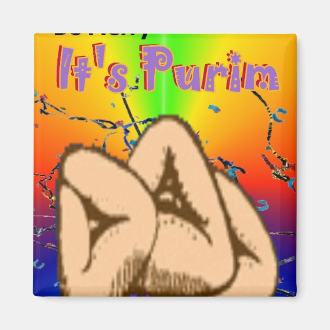 Purim Magnet (Vorne)