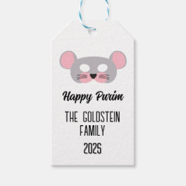 Purim Maus Maskerade Kostüm Geschenkanhänger