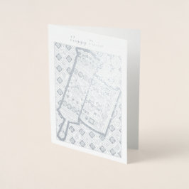 Purim Megillah Scroll Folienkarte
