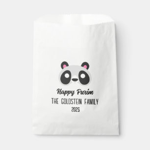 Purim Panda Maskerade Kostüm Geschenktütchen