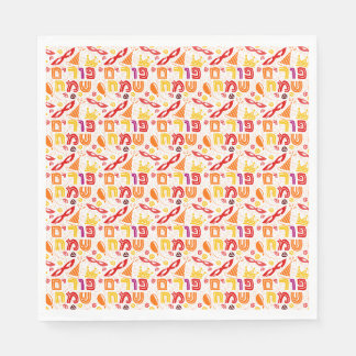Purim-Papier-Servietten Serviette