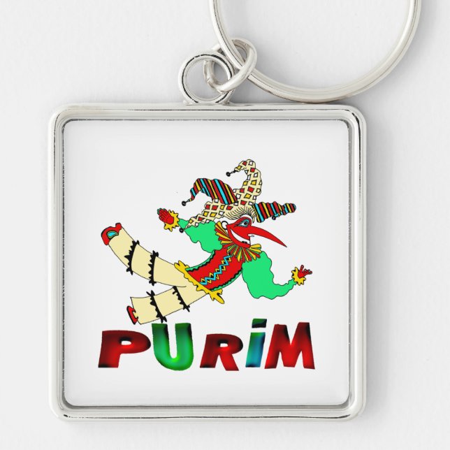 Purim Schlüsselanhänger (Vorne)