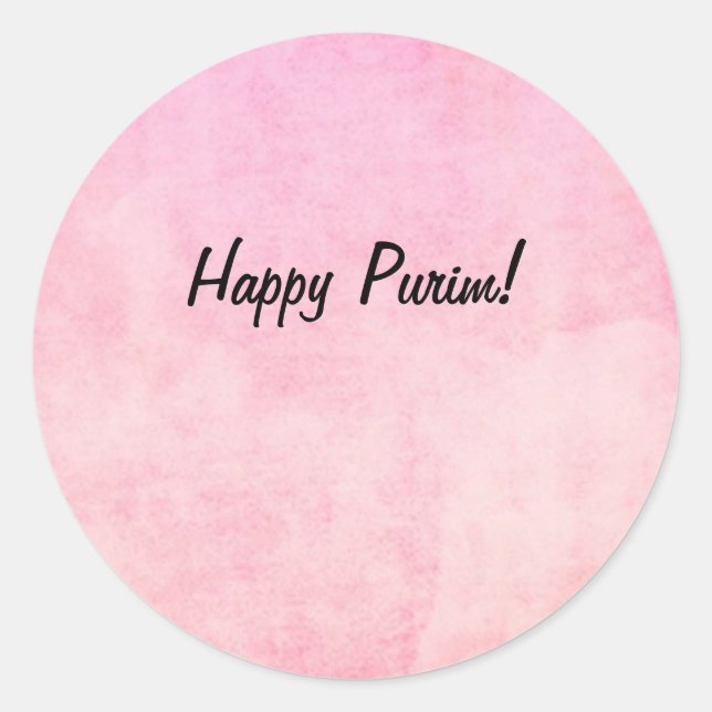 Purim Sticker (Vorderseite)
