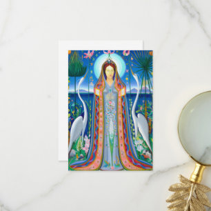 Purissima, Mother Most Pure, 1927 von Joseph Stell Dankeskarte