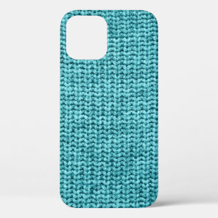 Puristische blaue Textur Case-Mate iPhone Hülle