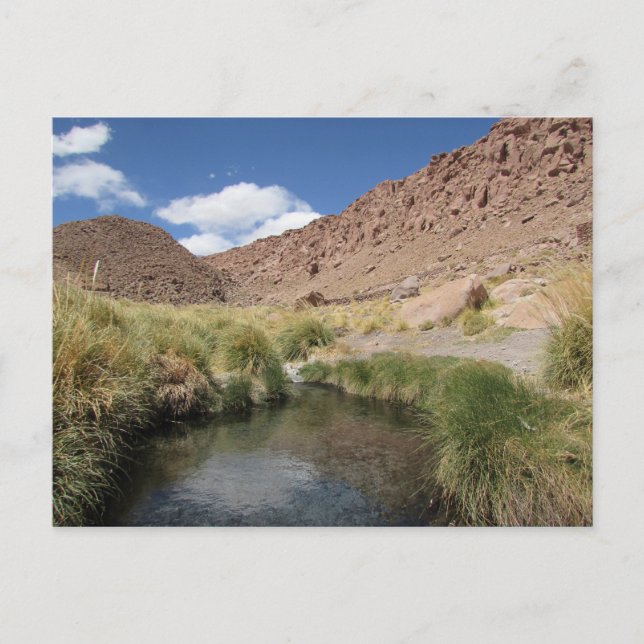 Puritama Hot Springs, Atacama Wüste, Chile Postkarte (Vorderseite)