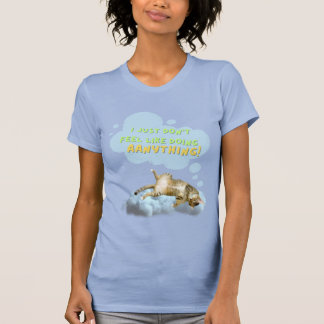 Purkat-Lazy Cat T - Shirt