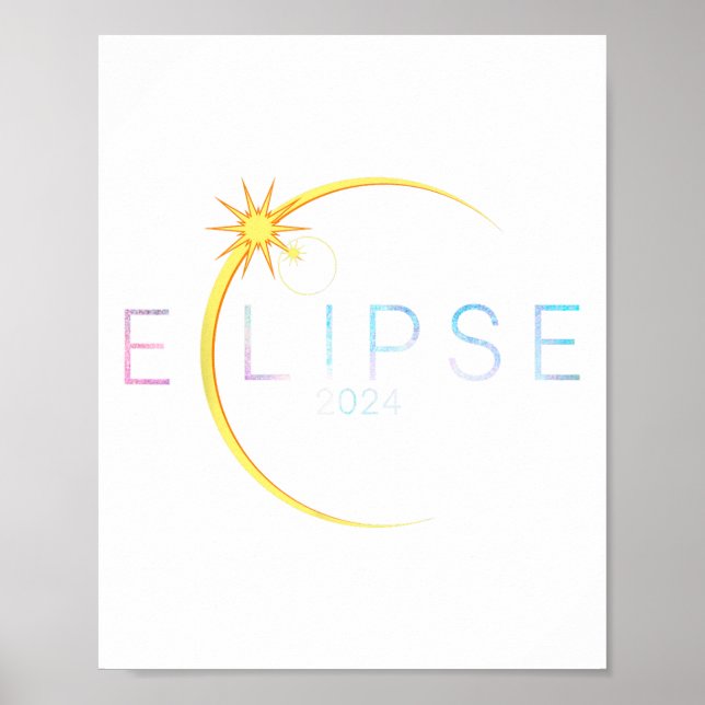Purkinje Solar Eclipse Poster (Vorne)