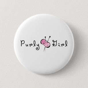 Purly Mädchen Button