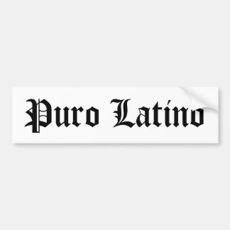 Puro Latino Autoaufkleber