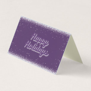 Purple 25 Pack Carte de fin de année