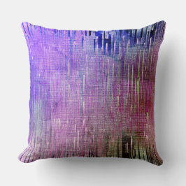 Purple abstract texture kissen
