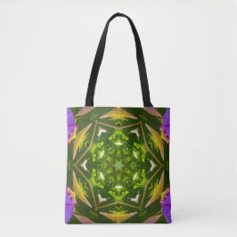 PURPLE AND GREEN ABSTRACT DRAWING. SAMER BRASIL. 4 TASCHE