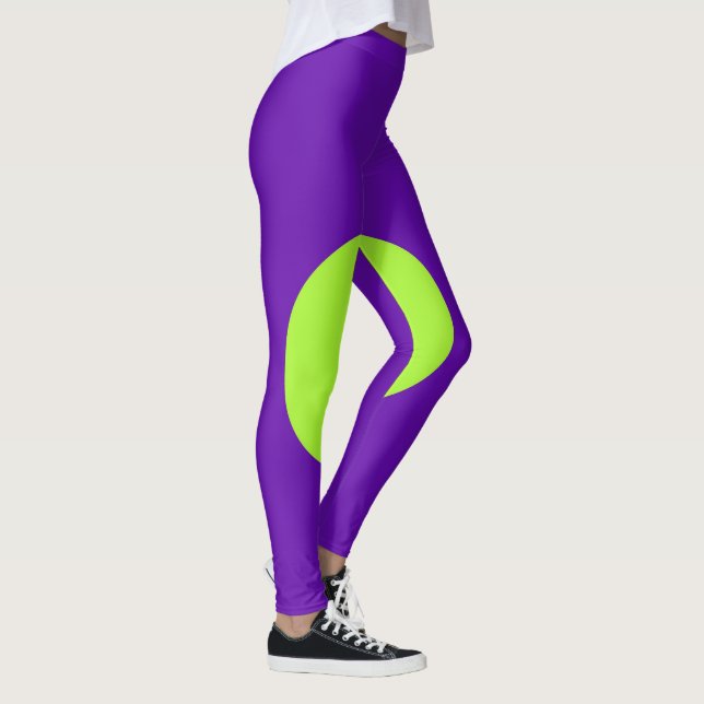 Purple And Green leggings (Rechts)