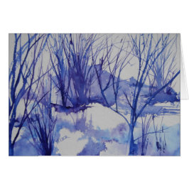 Purple and White Abstract