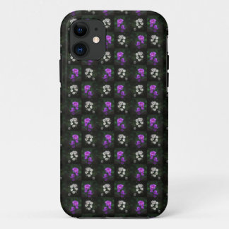 Purple and White Floral Case-Mate iPhone Hülle
