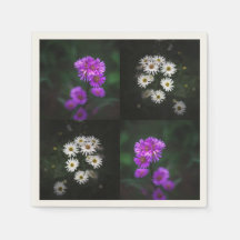 Purple and White Floral