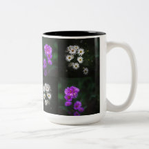 Purple and White Flower Garden