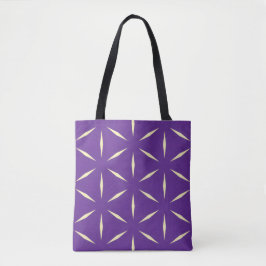Purple and White Modern Minimal Design Tasche