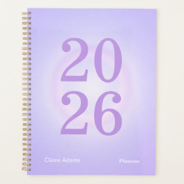 Purple Aura Big Year Planner Planer