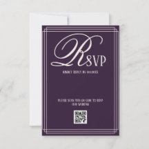 Purple Beige Luxury Wedding
