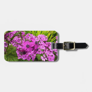 Purple Blumen aus San Francisco Gepäckanhänger