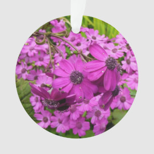 Purple Blumen aus San Francisco Ornament