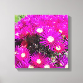 Purple Blumen Leinwanddruck