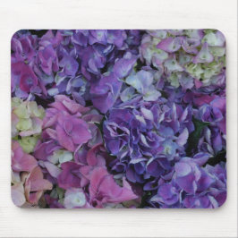 Purple Blumen Mousepad