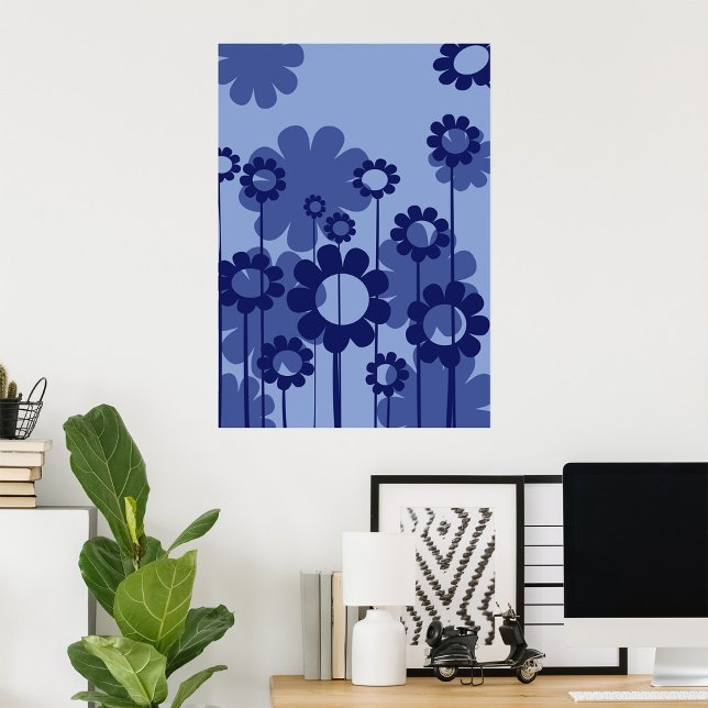 Purple Blumen Poster (Von Creator hochgeladen)